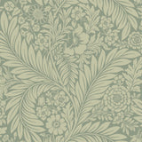 York Florence Green Leaf Wallpaper