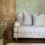 York Florence Green Leaf Wallpaper