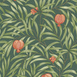 York Elena Green Pomegranate Wallpaper