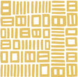 York Yellow Traverse Peel & Stick Wallpaper
