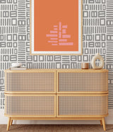 York Grey Traverse Peel & Stick Wallpaper