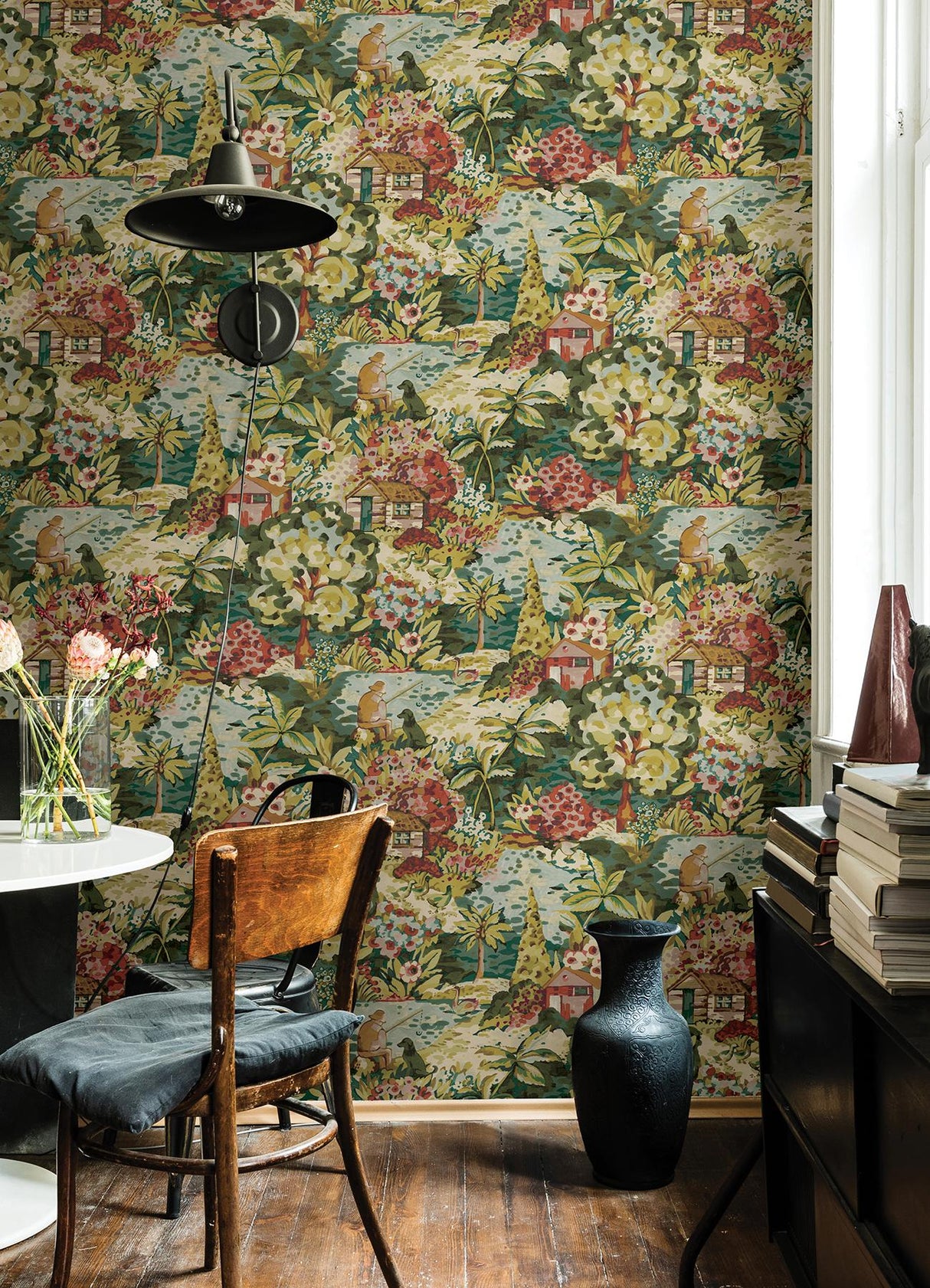 York Spice le Forestier Peel & Stick Wallpaper