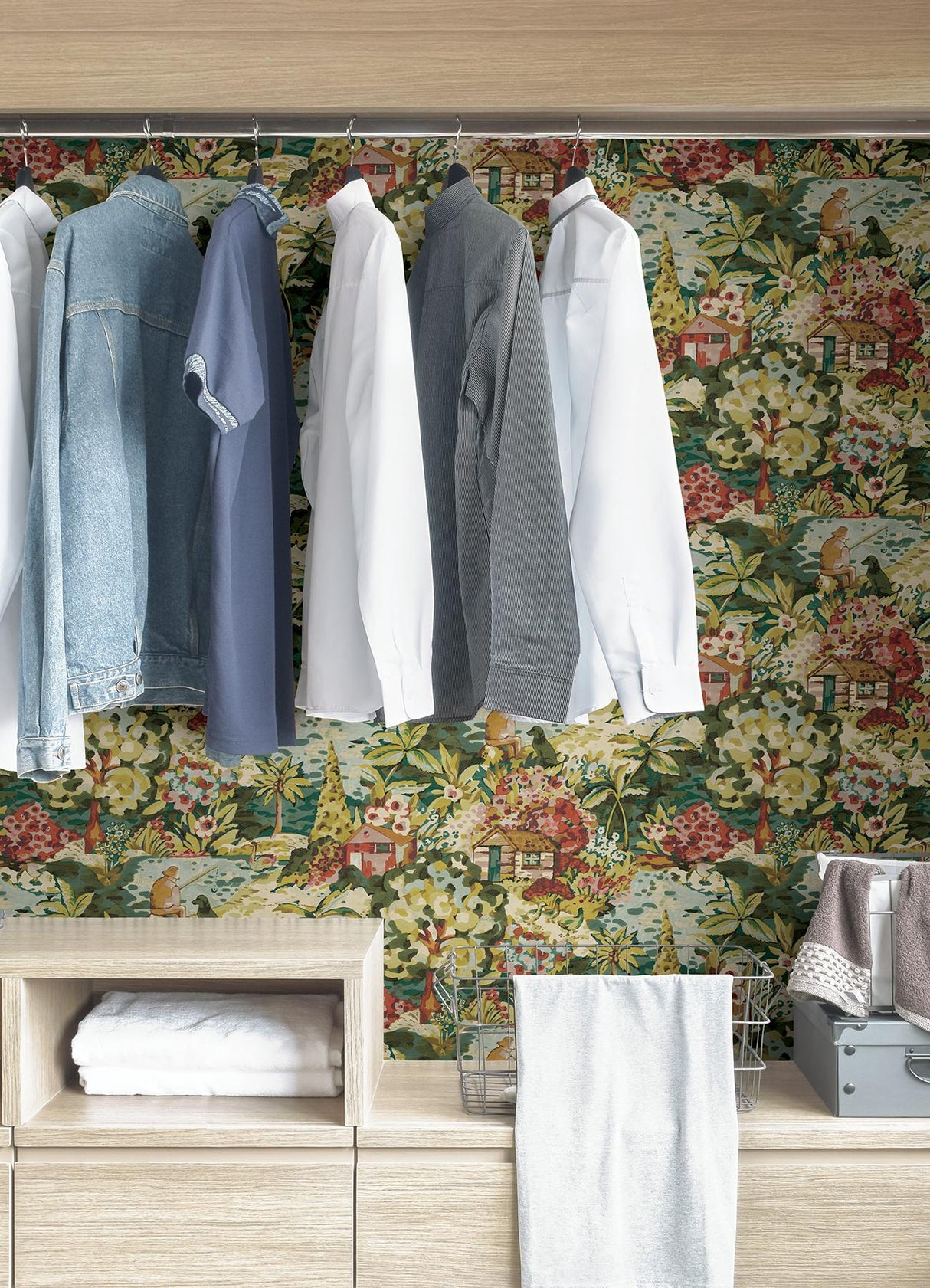 York Spice le Forestier Peel & Stick Wallpaper