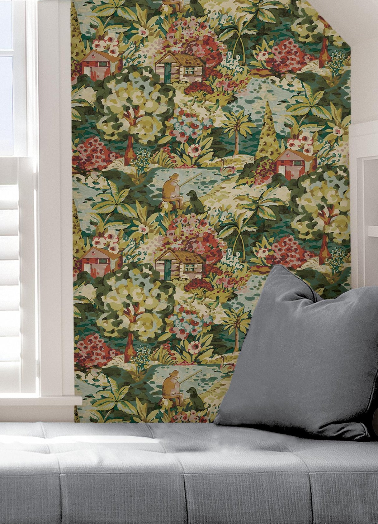 York Spice le Forestier Peel & Stick Wallpaper