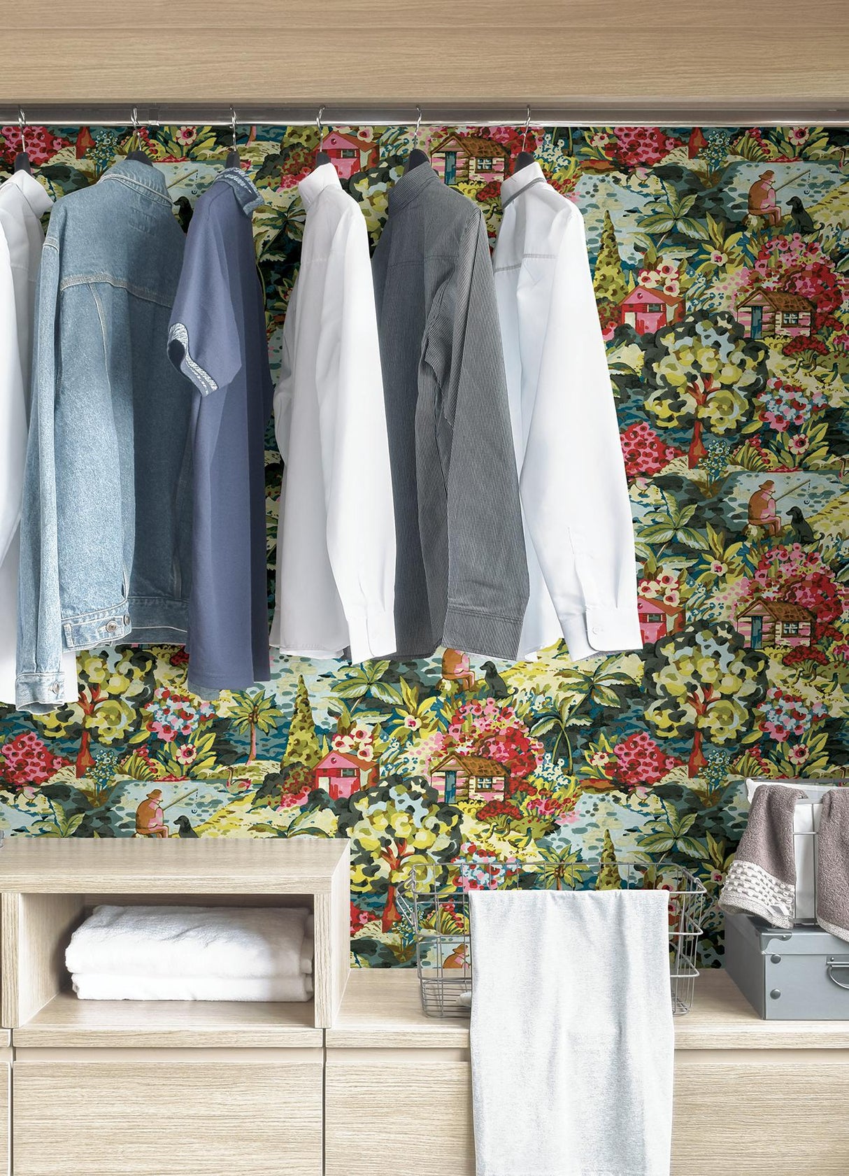 York Multi le Forestier Peel & Stick Wallpaper