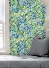 York Heather Belles Fleurs Peel & Stick Wallpaper