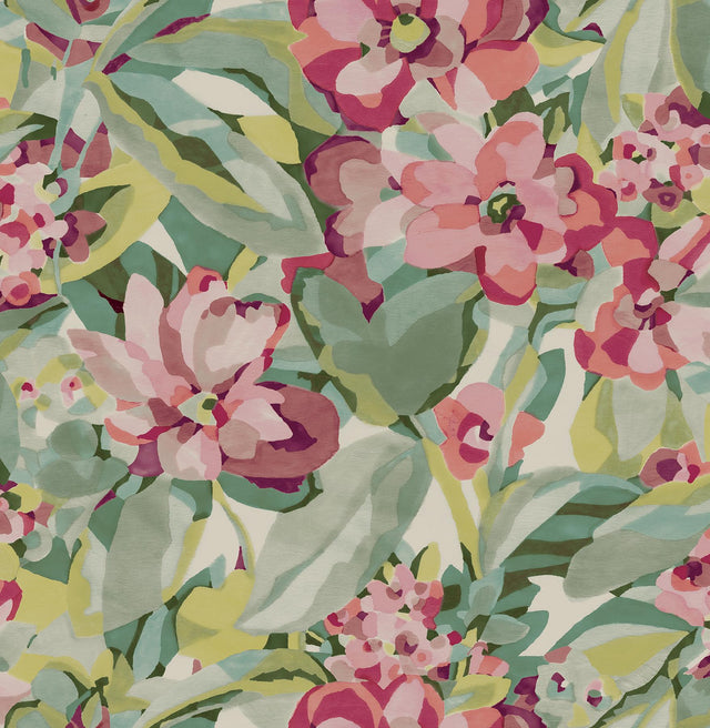 York Wine Belles Fleurs Peel & Stick Wallpaper