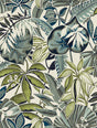 York Slate Feuilles Peel & Stick Wallpaper