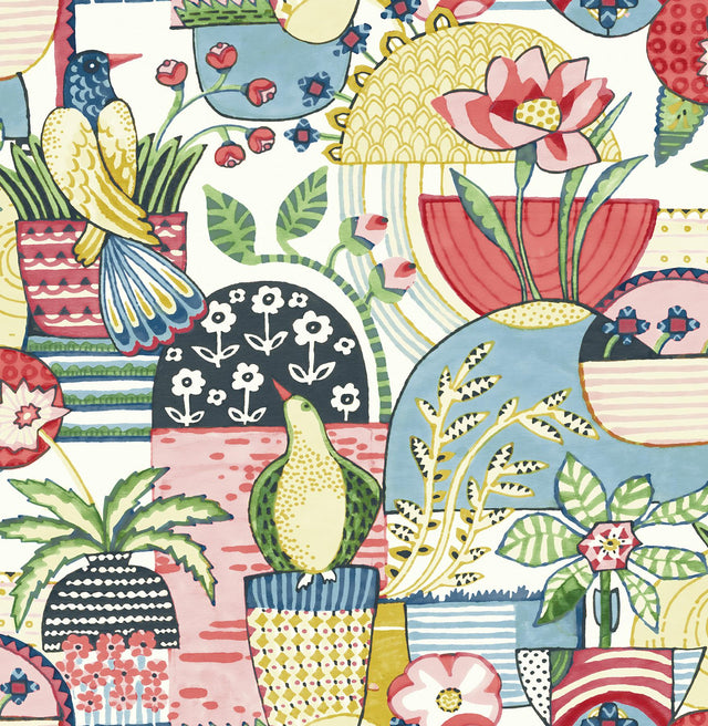 York Multi Avriel Peel & Stick Wallpaper