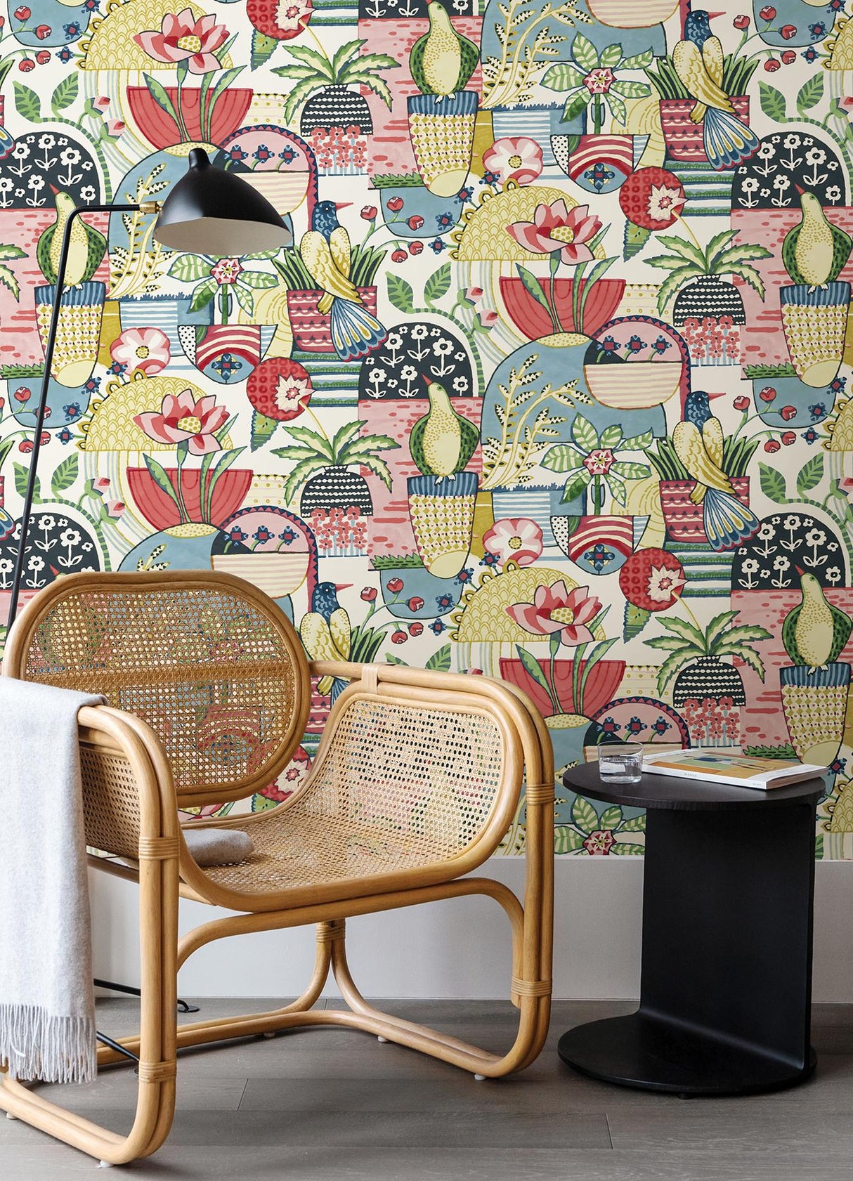 York Multi Avriel Peel & Stick Wallpaper