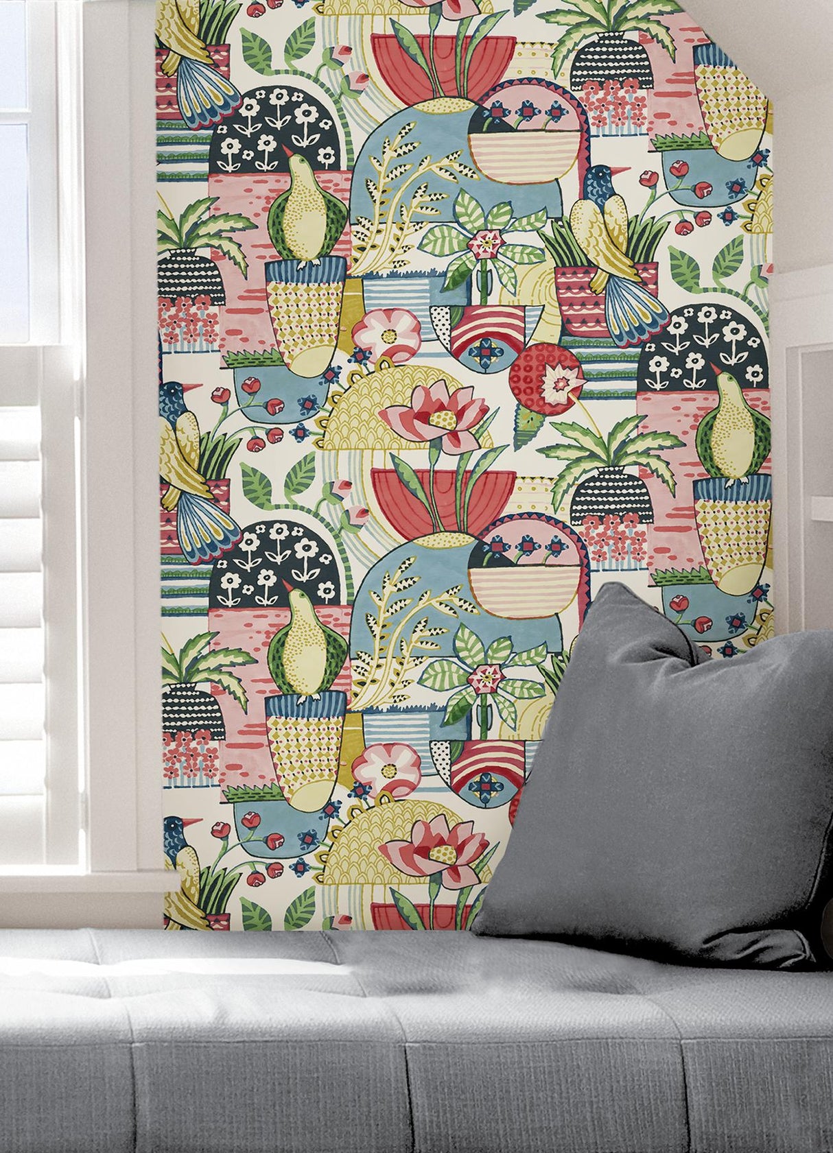 York Multi Avriel Peel & Stick Wallpaper