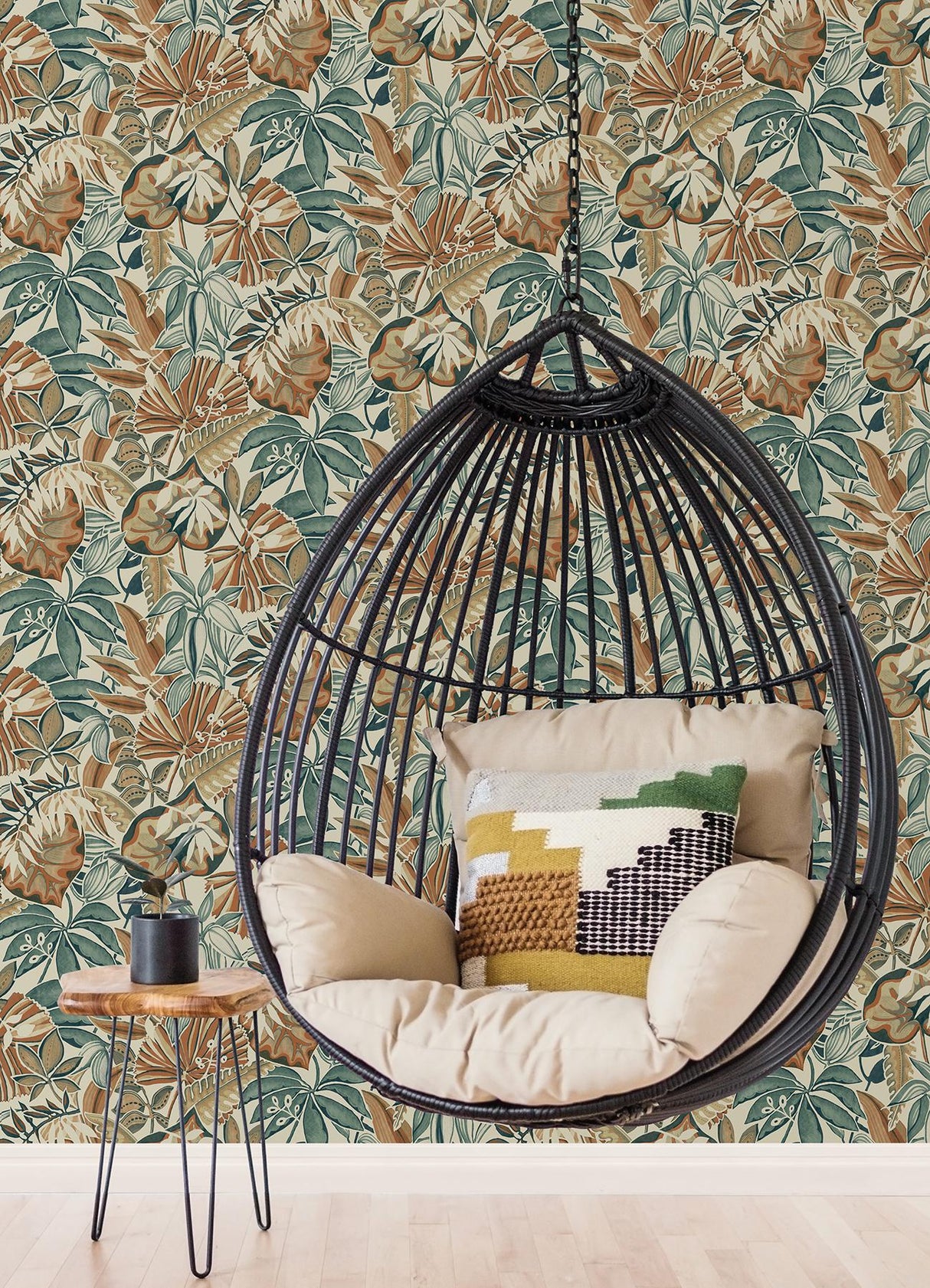 York Spice Feuilles Peel & Stick Wallpaper