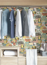 York Spice Avriel Peel & Stick Wallpaper