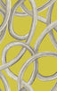 York Calix Chartreuse Twisted Geo Wallpaper