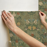 York Melograno Moss Peel & Stick Wallpaper