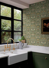 York Melograno Moss Peel & Stick Wallpaper
