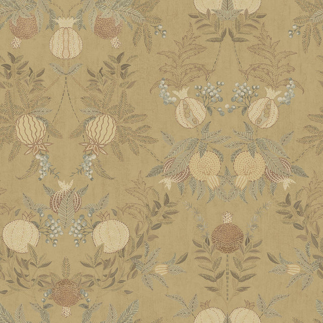 York Melograno Wheat Peel & Stick Wallpaper