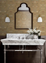 York Melograno Wheat Peel & Stick Wallpaper