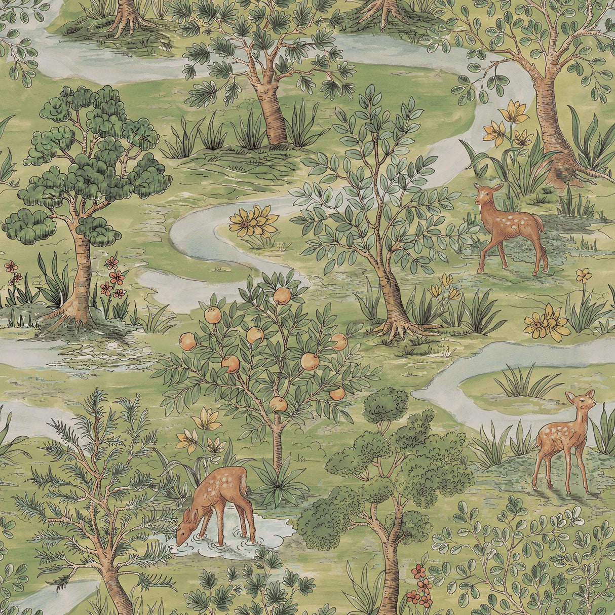 York Bramble Forest Peel & Stick Wallpaper