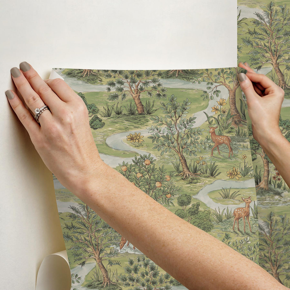 York Bramble Forest Peel & Stick Wallpaper