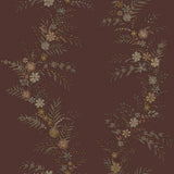 York Posy Cranberry Peel & Stick Wallpaper