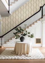 York Posy Vanilla Peel & Stick Wallpaper