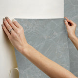 York Jade Moonstone Peel & Stick Wallpaper