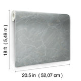 York Jade Moonstone Peel & Stick Wallpaper