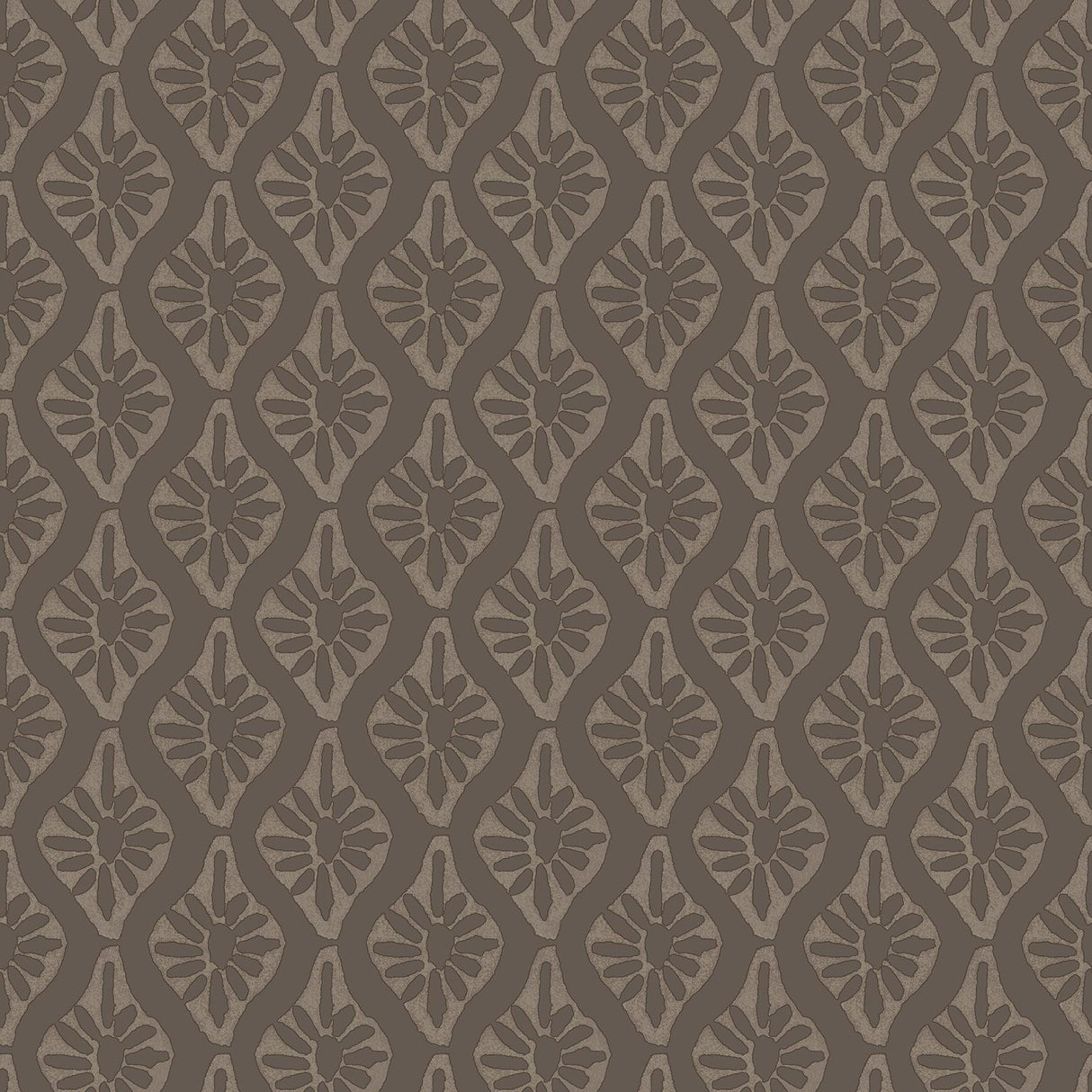 York Nova Carob Brown Peel & Stick Wallpaper