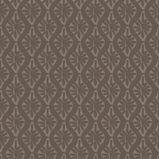 York Nova Carob Brown Peel & Stick Wallpaper