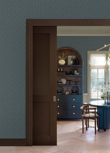 York Nova Blue Smoke Peel & Stick Wallpaper
