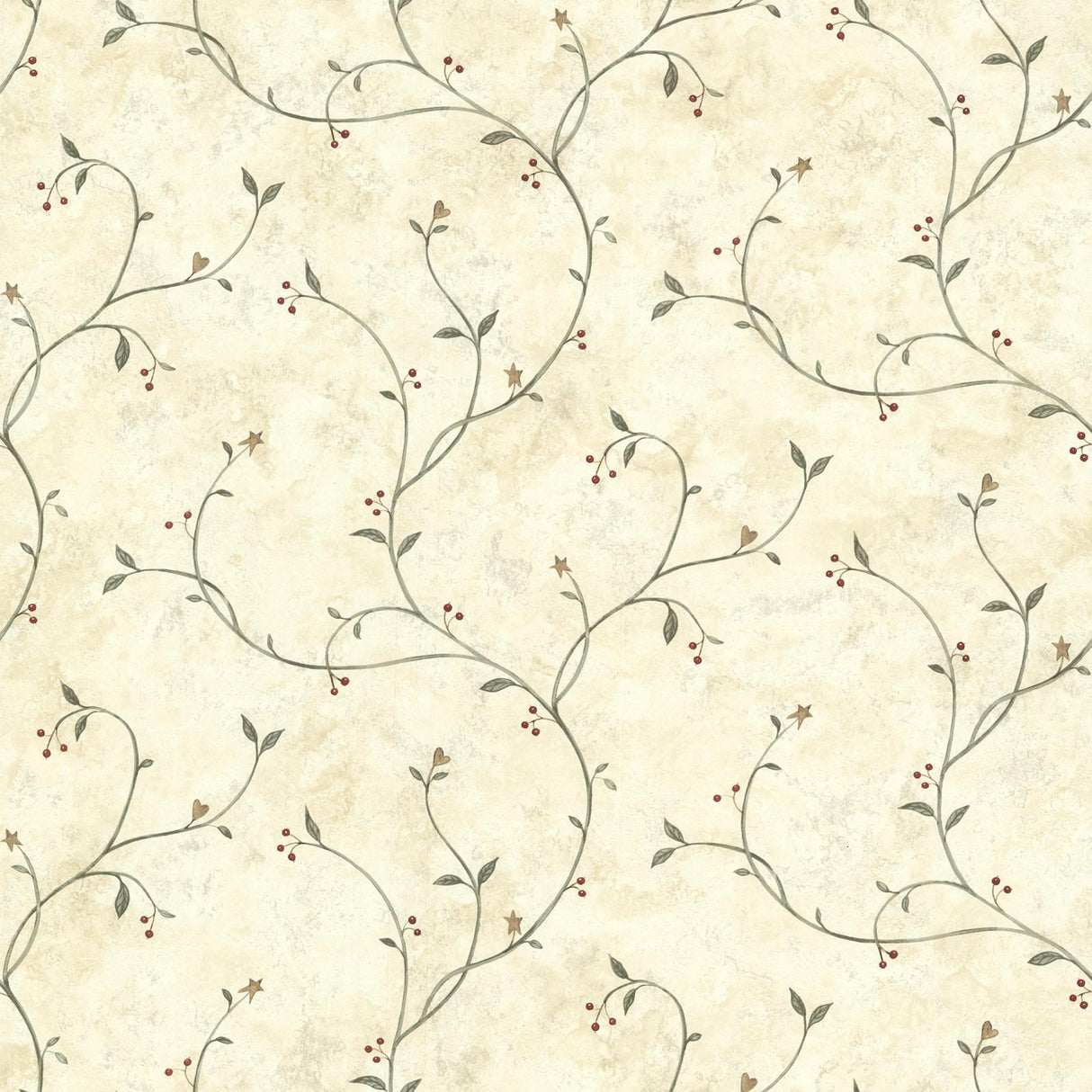 York Peyton Green Tin Star Trail Wallpaper