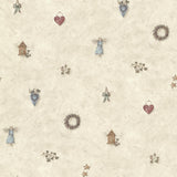 York Apple Creek Stone Country Toss Wallpaper