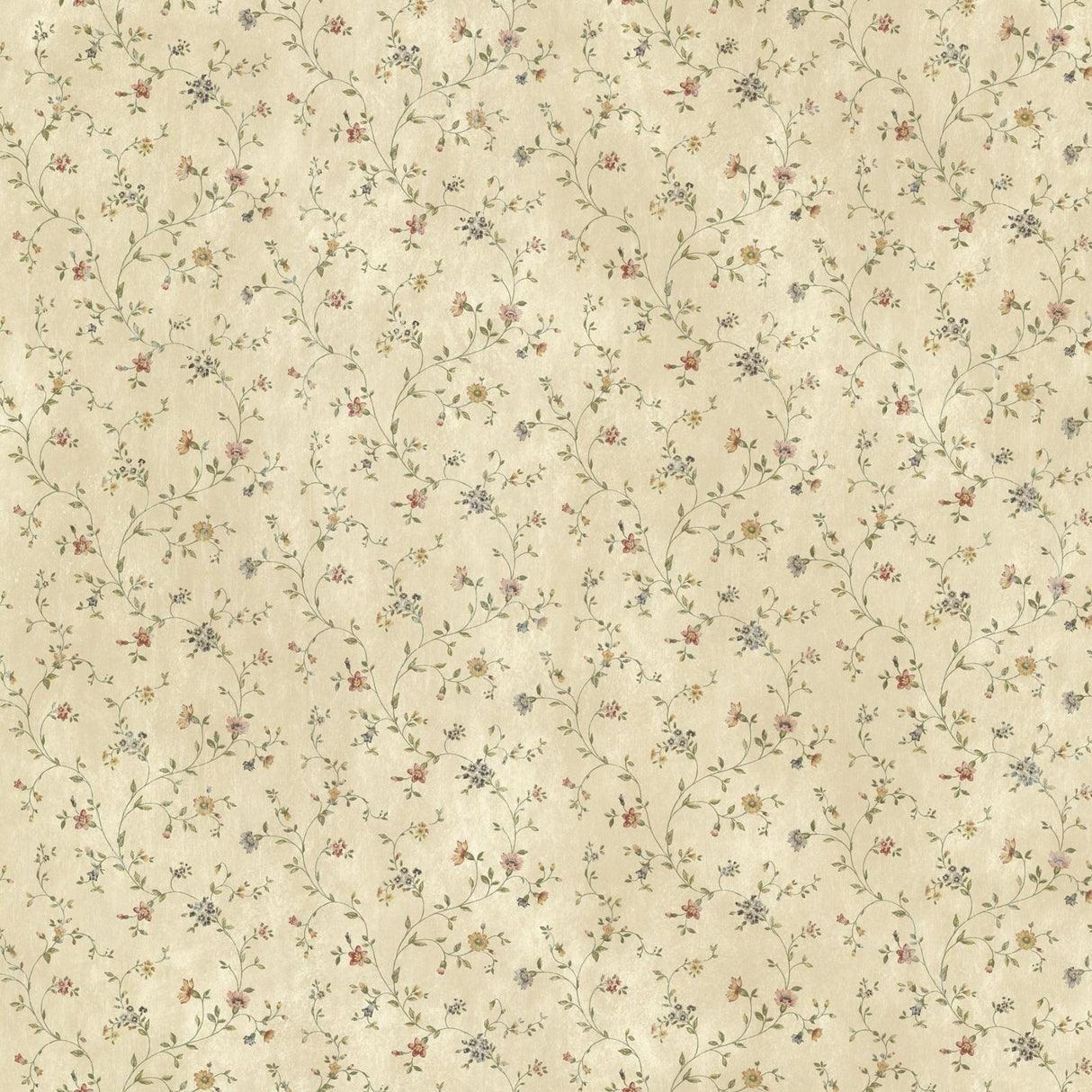 York Shelby Rose Calico Floral Wallpaper
