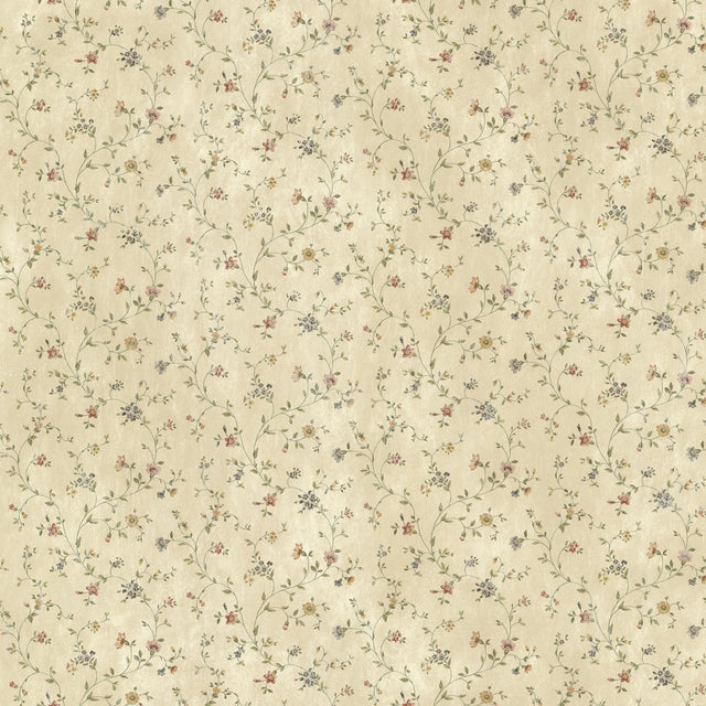 York Shelby Rose Calico Floral Wallpaper