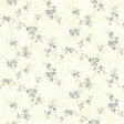 York Rose Valley Sky Floral Trail Wallpaper