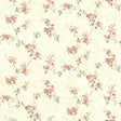 York Rose Valley Pink Floral Trail Wallpaper