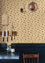 York Farnhan Brick Animal Toss Wallpaper
