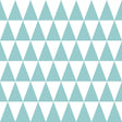 York Verdon Aquamarine Geometric Wallpaper