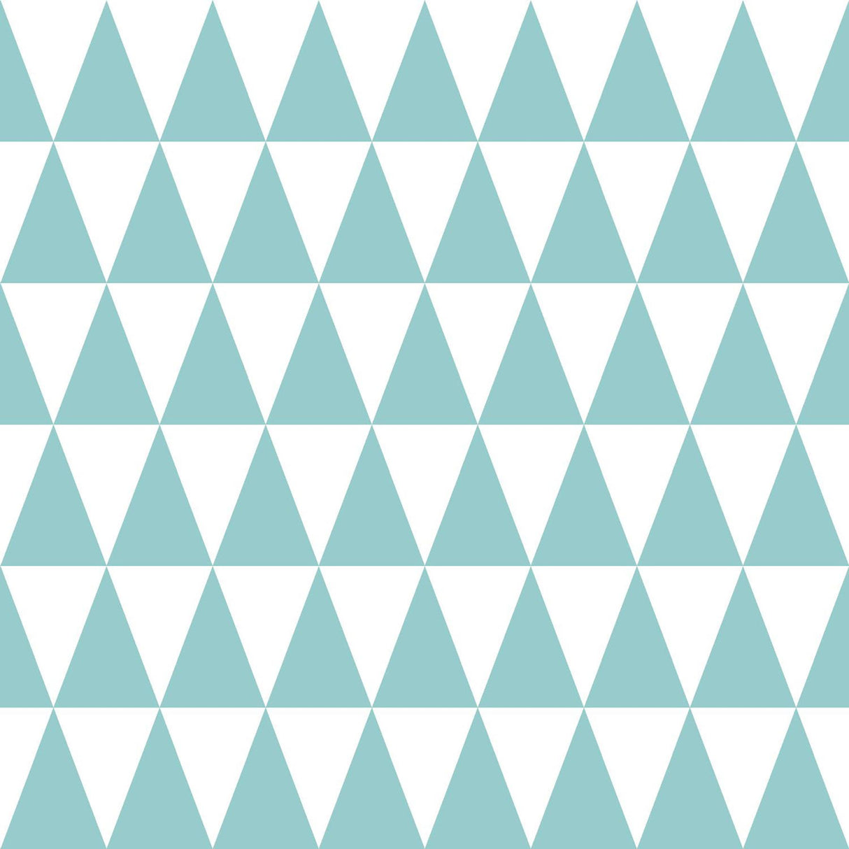 York Verdon Aquamarine Geometric Wallpaper