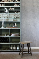 York Hart Taupe Chevron Fabric Wallpaper