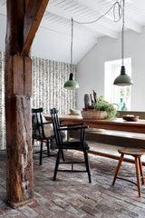 York Merman Light Grey Birch Tree Wallpaper