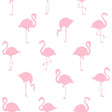 York Lovett Pink Flamingo Wallpaper