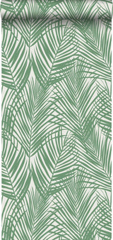 York Fifi Green Palm Frond Wallpaper