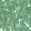 York Dumott Green Tropical Leaves Wallpaper