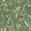 York Dumott Olive Tropical Leaves Wallpaper
