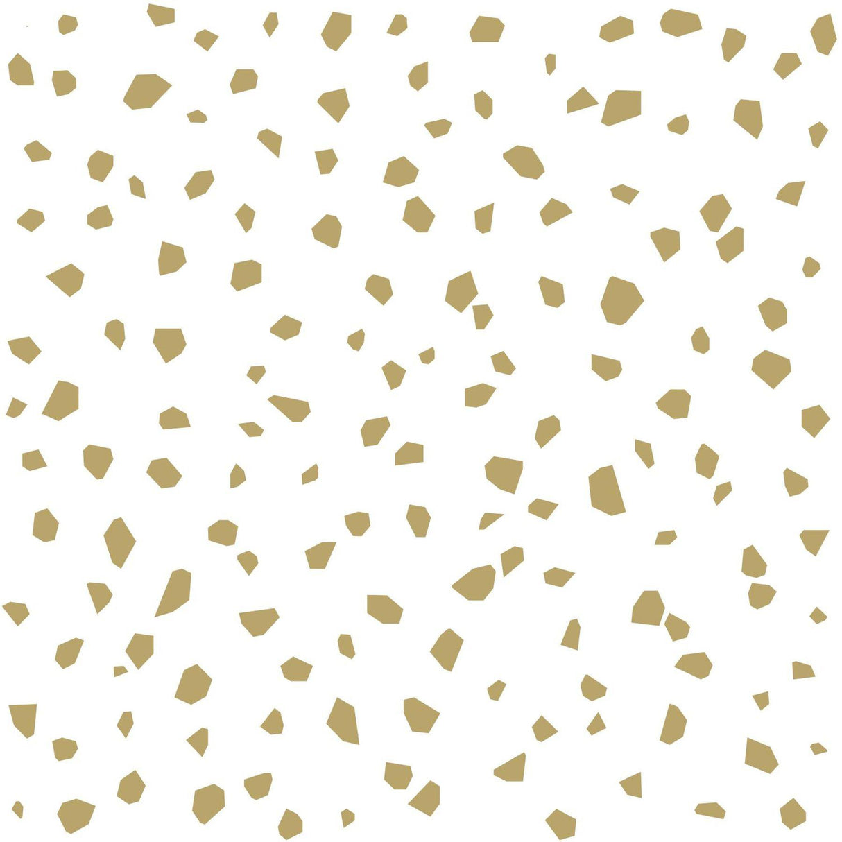 York Confetti Gold Terrazzo Wallpaper
