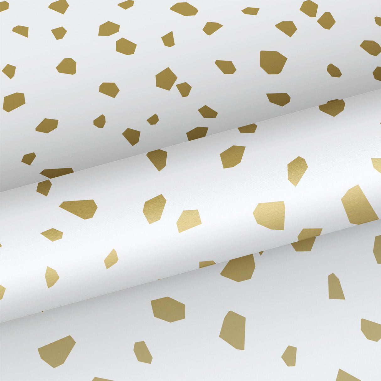 York Confetti Gold Terrazzo Wallpaper