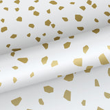 York Confetti Gold Terrazzo Wallpaper