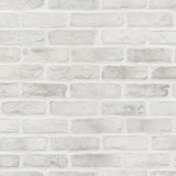 York Burnham Grey Brick Wall Wallpaper